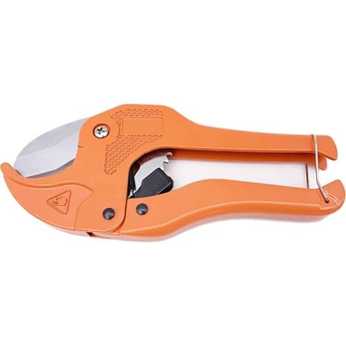 42mm Knife Cut Ratchet Plumbing Pipe Plastic Tubing Hose Cutter PE PVC Water Tube Tool PPR Aluminum Scissor