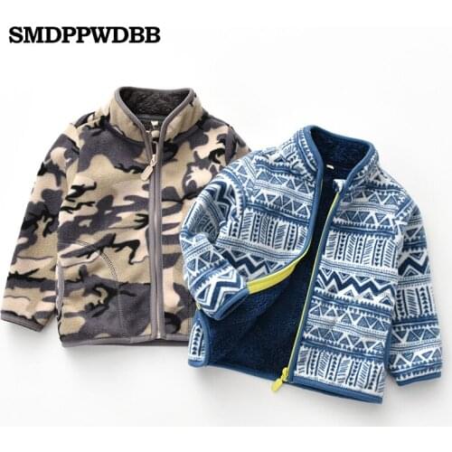 2-8Y boys girls winter fashion sport hoodies cartoon warm fleece sweatshirt children Boys clothes baby kids coat jacket clothing