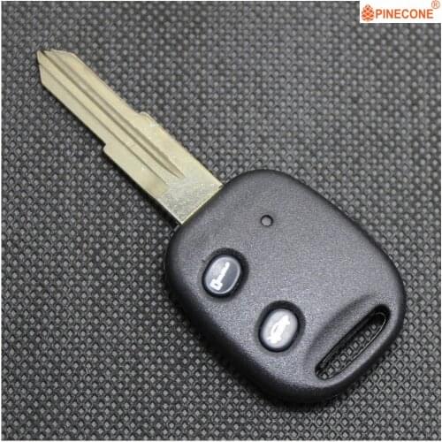 PINECONE for Chevy Chevrolet Epica Lova Spark Aveo Remote Key Case 2 Buttons Uncut Left Blade Blank Car Key Fob Shell