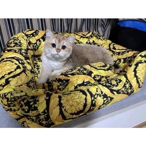 Deep sleep comfort winter cat bed Cushion Dog Cat house Accessories products Sofa Animals Mat