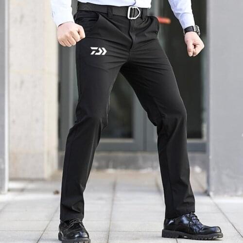 Outdoor Tactical Casual Fishing Pants Men Breathable Quick-Drying Camping Climbing Hiking Full Length Driving Sports Trousers