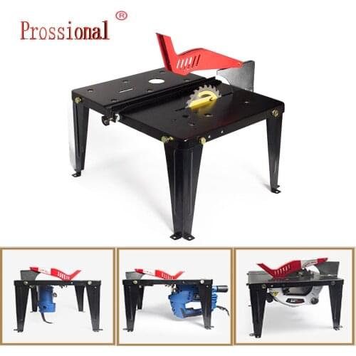 New Woodworking Workbench Multi-function Portable Home Small Decoration Frame Push Table Electric Circular Saw flip Saw Table
