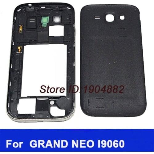 Back Housing + Middle Bezel Middle Frame For Samsung Galaxy Grand Neo i9060 GT-I9060 DUAL SIM Middle Frame + Housing
