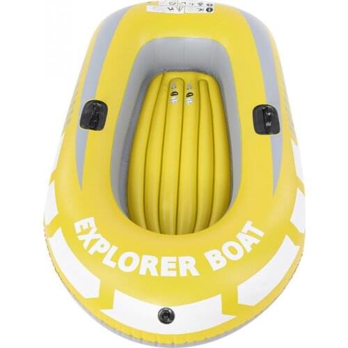 1/2 Person Inflatable Boat Kayak Canoe 55kg/90kg Rowing Boat Double Valve Drifting Diving Inflatable Swimming Pool Boat