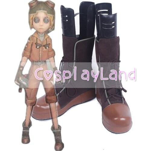 2018 Game The Fifth Personality Treacy Cosplay Boots Shoes for Adult Women Shoes Costume Accessories Custom Made