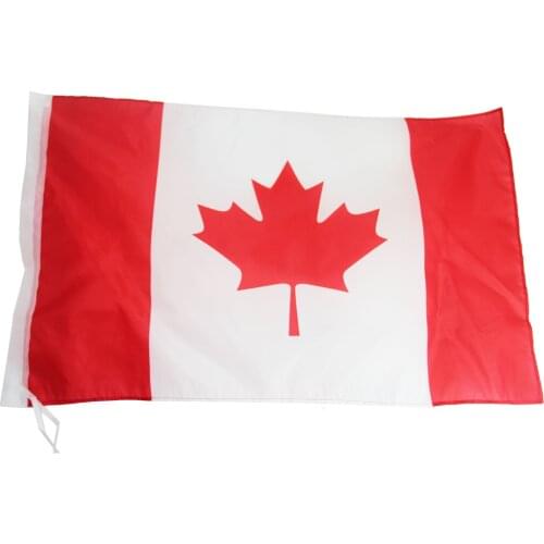 3ft x 2ft Canadian Flag Polyester Canada Maple Leaf Banner 96x64cm flag Outdoor Indoor flag