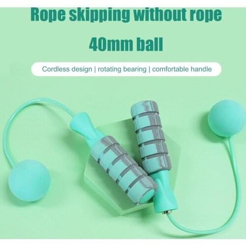 Cordless Jump Rope Adult Gym Fitness Wireless Children Sports Skipping Ropes Portable Fitness Equipment