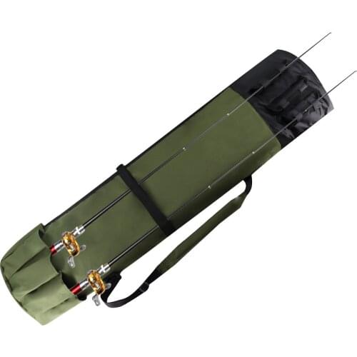 Cylindrical Outdoor Fishing Bag Multifunctional Fishing Rod Fishing Rod Bag Sea Rod Fishing Tackle Receive Bag
