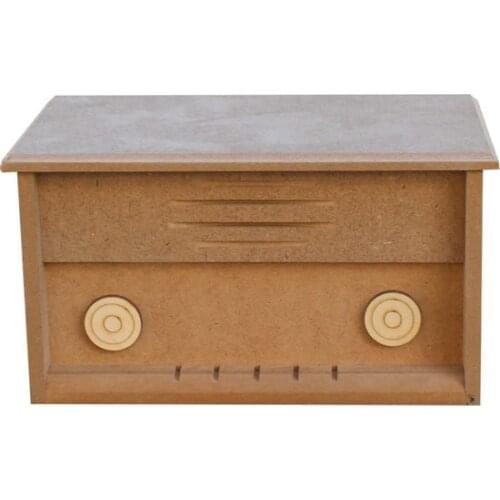 Wooden Radio Box CODE: KU21 paintable decorative objects декоративные предметы под роспись