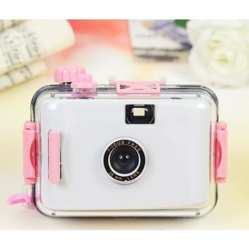 Retro Lovely Waterproof Camera Fashion Underwater Camera Point Good Color Shooting Photograph High ISO Film Childrens Camera