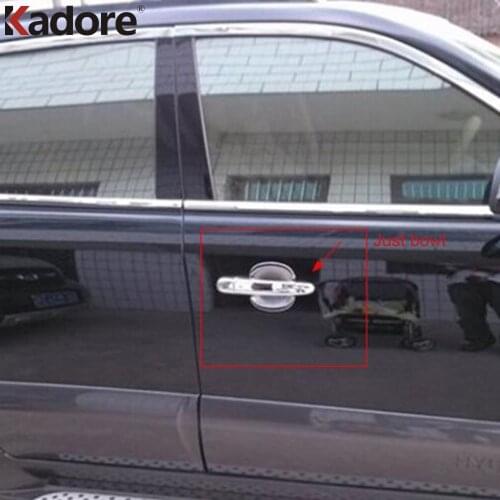 For Hyundai Tucson 2015 2016 2017 2018 ABS Chrome Side Door Handle Bowl Cover Trim Car Styling Exterior Accessories