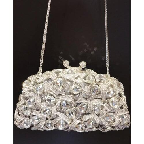 Lady gift Diamonds Rhinestones Womens Pouch Evening clutches Bags Women Handbags Ladies Handbag Clutch purse Women Evening Bags