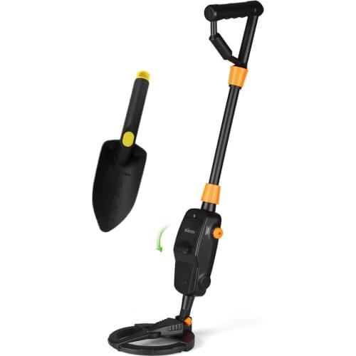 KKmoon Children Lightweight Handheld Metal Detector Gold Digger Treasure Hunter Tracker Seeker with Waterproof Search Coil