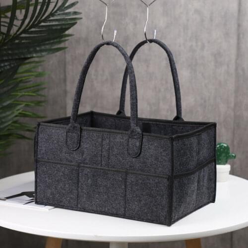 Multi Pocket Felt Purse Handbag Organizer Insert Storage Tote Shaper Fabric Bag high quality