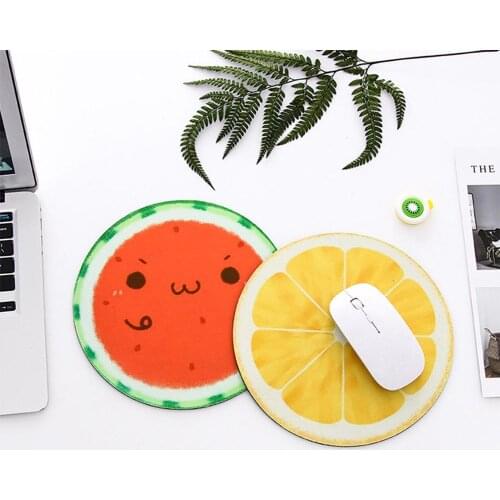 Lovely Cut Cartoon Silicone Mouse Pad Table Mat Circular Mouse Pad Creative Personality Mouse Pad