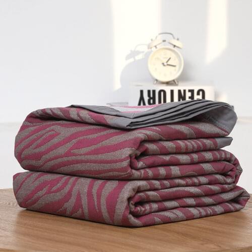 Muslin Cotton Gauze Throw Blanket for Bed Sofa Chair Decorative Plaid Soft Lightweight Breathable Bedspread for Summer