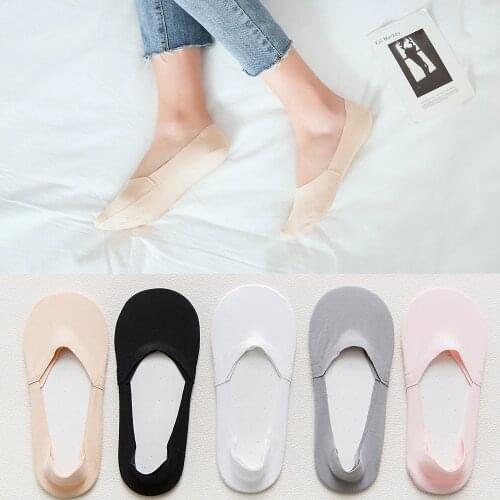 1 Pair Fashion Women Summer Lace Flower Low cut Cotton Socks Comfy Female Antiskid Invisible Ankle Socks Elastic Short Hosiery