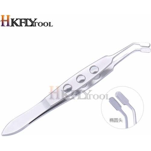 Ophthalmic palpebral gland massage tweezers clamp meibomian gland flap eyelid surgeryl tool forceps clip fat eye apparatu