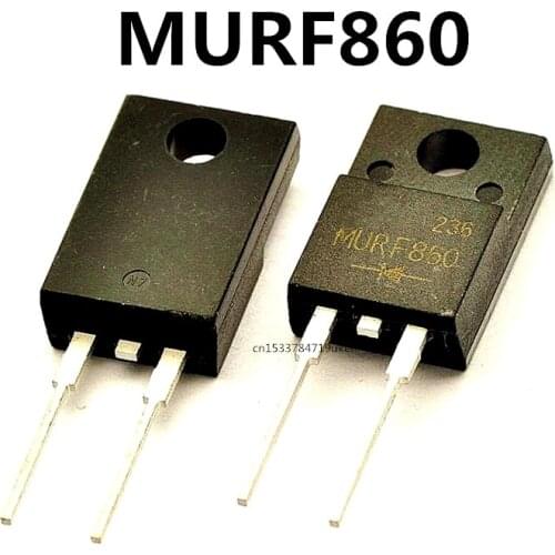 Original 5pcs/ MURF860 TO-220F 600V 8A