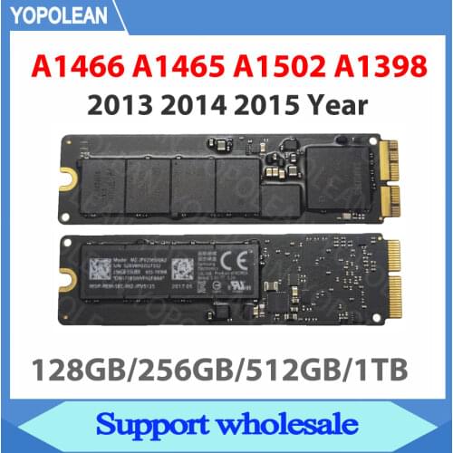 Original 128GB 256GB 512GB 1TB Flash SSD Solid State Drives for MacBook Pro Retina/Air A1398 A1502 A1465 A1466 2013 2014 Year