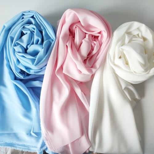 Pink White Blue Double-sided Elastic Chiffon Lace Fabric Dress Skirt Backing Cheongsam Lining Underwear Accessories