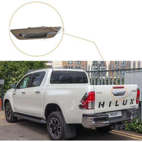 Vardsafe VS378 | Tailgate Handle Reversing Rear View Backup Camera for Toyota Hilux AN120 AN130 (2015-present)