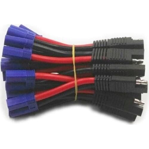 10 AWG EC5 Male Plug Connector To Power Automotive Adapter Cable Wire copper wire + silicone + pvc