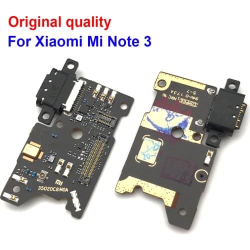 10Pcs Dock Connector Micro USB Charger Charging Port Flex Cable Board For Xiaomi Mi Note 3 Note3 Replacement Parts