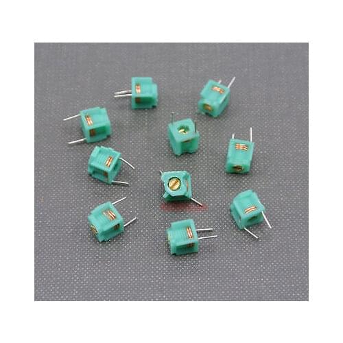 100pcs 1.5T 2.5T 3.5T 4.5T 5.5T Variable Inductors,Coil adjustable