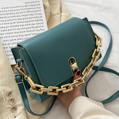 2021 Summer Fashion Messenger Bags For Women New Shoulder Bag Designer Handbags Chain Ladies Pu Leather Crossbody Bags