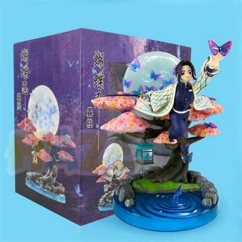 Anime Demon Slayer Kimetsu no Yaiba Kochou Shinobu 12" Figure Model with LED Light