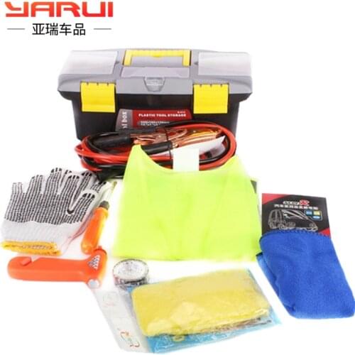 Car emergency kit rescue fire extinguisher