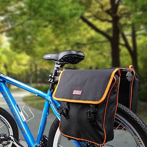 Large Capacity Mountain Road Bicycle Bike Trunk Bag Cycling Double Side Rear Rack Tail Seat Pannier Pack Luggage Carrier ODM/OEM