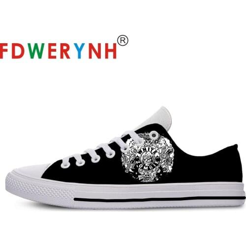 White Zombie Band Most Influential Metal Bands of All Time 3D Pattern Logo Men Shoes Mens Low-top Casual Shoes
