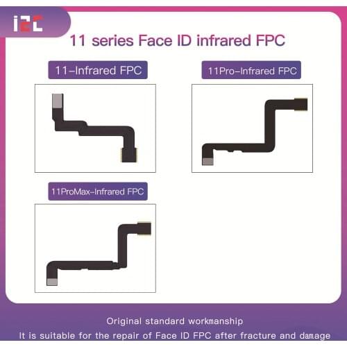 I2C InFrared FPC IFace ID Flex Cable For Iphone 11 11 Pro XR XS X MAX Precision Assistant Dot Projector Repair Swap Components