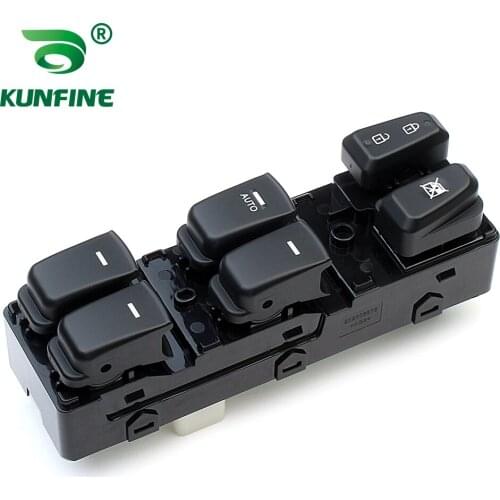 Driver Power Master Window Switch Console For HYUNDAI SONTAT 08 OEM NO. 93570-3S000RY black