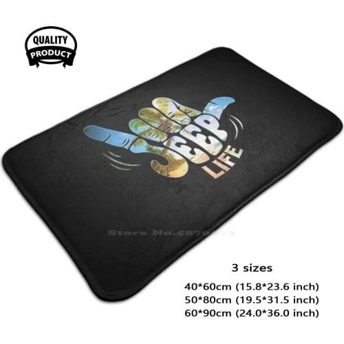 Life 3D Household Goods Mat Rug Carpet Foot Pad Off Road S Lover Funny Ers Life