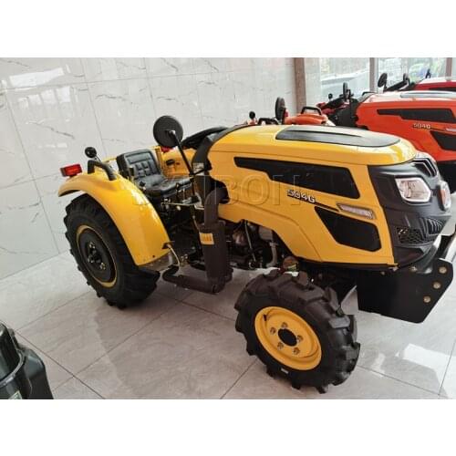 New Mini Warmhouse Tractor Hydraulic Farm Tractor 4WD 50HP Agriculture Machinery Greenhouse Garden Tractor SYNBON