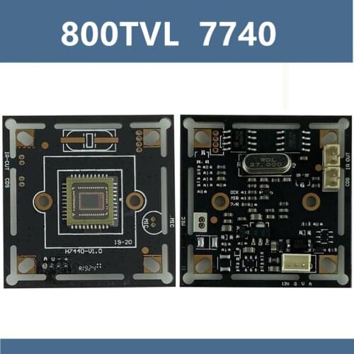 Analog Module Board CVBS 800TVL 7440+8510 1/4 Inch CMOS BNC CCTV Security Survillance 38*38mm 32*32mm