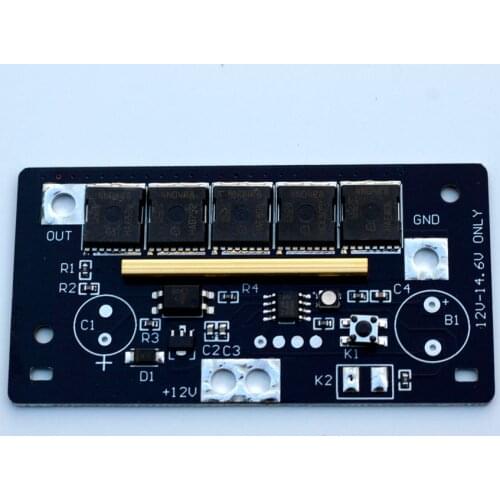 DIY portable 12V battery storage spot welding machine PCB circuit board Black new version