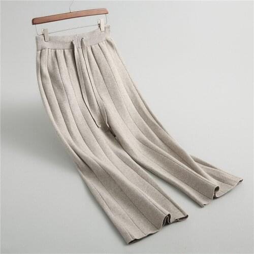 QPFJQD Women's Knitted Trousers