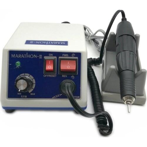 Dental Lab MARATHON Micromotor Machine N3 + 35K RPM Polishing Handpiece 110/220V