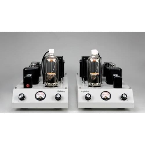 Raphaelite CSM05 HiFi power amplifier single ended monoblock walve amp 805 vacuum tube with protective cover 45W*2 12Hz-25KHZ