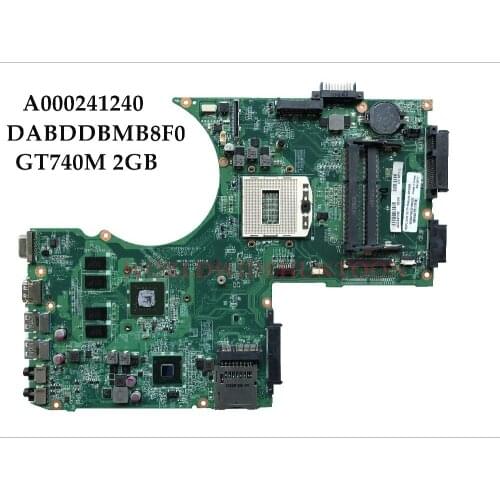 High quality A000241240 for Toshiba Satellite P70 P70-A P75 P75-A Laptop Motherboard DABDBDMB8F0 rPGA947 DDR3 GT740M 2GB Tested