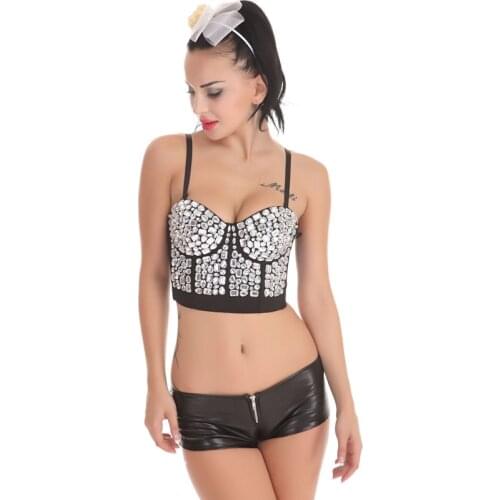 Women Sexy Bodysuit Bra pants Jazz Dance Costumes Ds DJ suit bars nightclubs Stage Show Dancewear party stage performance