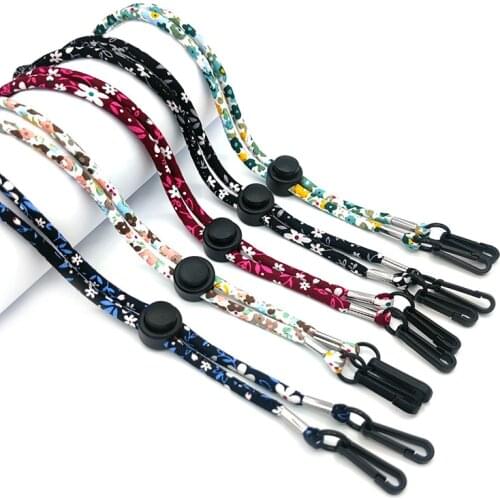 1PC Adjustable Face Mask Lanyard Handy Convenient Holder Rope Anti-lost Anti-drop Mask Hanging Neck Rop Halter Ropes Dropship
