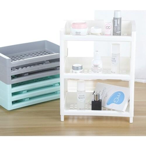 3 Layer Office Storage Box Makeup Storage Box Stationary Container Rack Desktop Organizer Stand Case Stationery