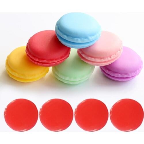4pcs/Box Glue Clay Macaron Storage Box DIY Diamond Painting Tools Diamond Embroidery Accessories