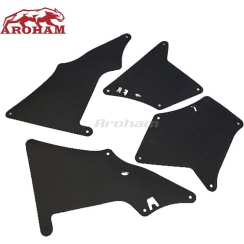 4Pcs Front Rear Mud Flap Splash Guard Fender 5388635020 53735 35150 5373635150 For Toyota Land Cruiser Prado 2003 2004 2005-2009