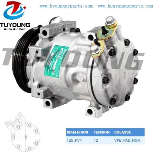 7V16 auto ac compressor for Renault Clio Kangoo 7700875357